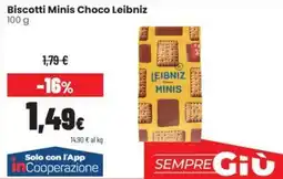 Coop Trentino Biscotti Minis Choco Leibniz offerta