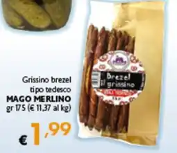 Spak Supermercati Grissino brezel tipo tedesco Mago Merlin offerta