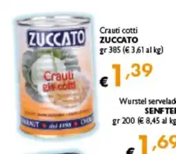 Spak Supermercati Crauti cotti Zuccato offerta