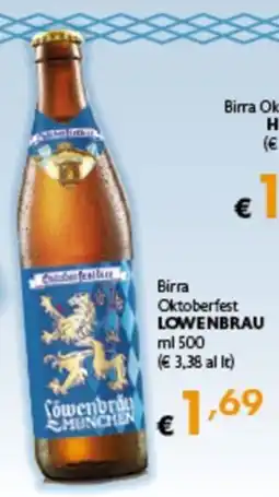 Spak Supermercati Birra Oktoberfest Lowenbrau offerta