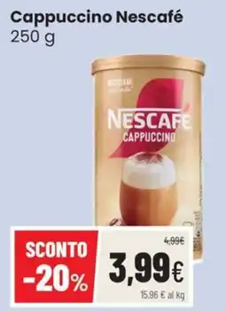 Coop Trentino Cappuccino Nescafé offerta