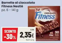Coop Trentino Barrette al cioccolato Fitness Nestlé offerta