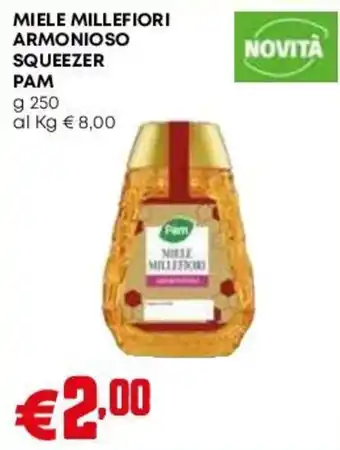 Miele millefiori armonioso squeezer Pam