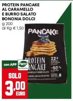 Pam Pancake Protein al Caramello e Burro Salato Bononia Dolci offerta