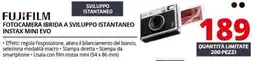 Comet Fujifilm fotocamera ibrida a sviluppo istantaneo instax mini evo offerta