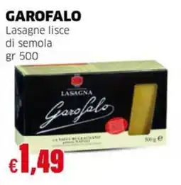 Mercati Alimentari Lasagne lisce Garofalo offerta