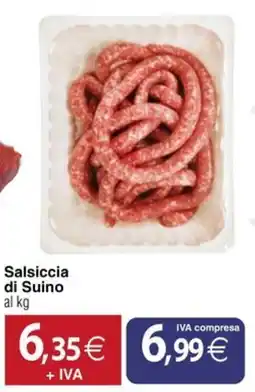 Docks Cash&Carry Salsiccia di Suino offerta