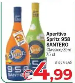 Eurospar Aperitivo Spritz 958 Santero offerta