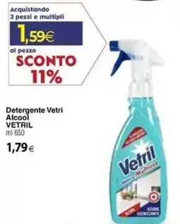 Docks Cash&Carry Detergente Vetri Alcool Vetril offerta
