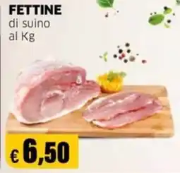 Mercati Alimentari Fettine di suino offerta