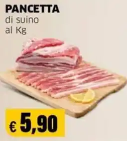 Mercati Alimentari Pancetta di suino offerta