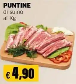 Mercati Alimentari Puntine di suino offerta