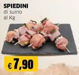 Mercati Alimentari Spiedini di suino offerta