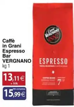 Docks Cash&Carry Caffè in Grani Espresso Bar Vergnano offerta