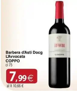 Docks Cash&Carry Barbera d'Asti Docg L'Avvocata COPPO offerta