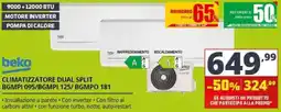 Comet Climatizzatore dual split Beko offerta