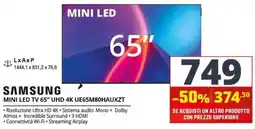 Comet Samsung Mini LED TV 65" offerta