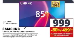 Comet Samsung Crystal TV UHD 85" offerta
