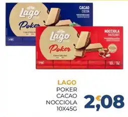 Moderna Lago Poker Cacao Nocciola offerta