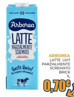 Moderna Arborea latte uht parzialmente scremato offerta