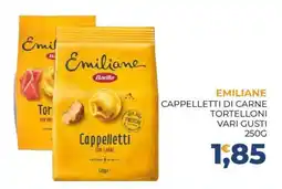 Moderna Emiliane Cappelletti con carne offerta