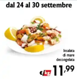 Spak Supermercati Insalata di mare decongelata offerta