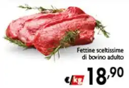 Spak Supermercati Fettine sceltissime di bovino adulto offerta