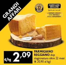Spak Supermercati Parmigiano Reggiano dop offerta