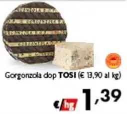 Spak Supermercati Gorgonzola dop Tosi offerta