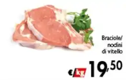 Spak Supermercati Braciole/ nodini di vitello offerta