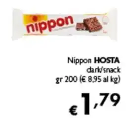 Spak Supermercati Nippon HOSTA dark/snack offerta