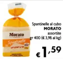 Spak Supermercati Spuntinelle al cubo Morato offerta