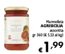 Spak Supermercati Marmellata Agrisicilia assortita offerta