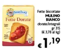 Spak Supermercati Fette Dorate Mulino Bianco offerta