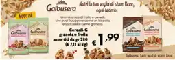 Spak Supermercati Cereali-G granola e frolla offerta