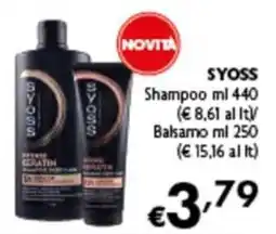 Spak Supermercati Syoss Shampoo Balsamo offerta