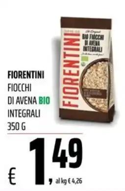Coop Master Alleanza 3.0 Fiorentini fiocchi di avena bio integrali offerta