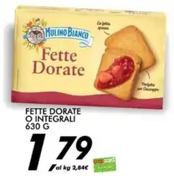 Coop Master Alleanza 3.0 Fette Dorate Mulino Bianco offerta