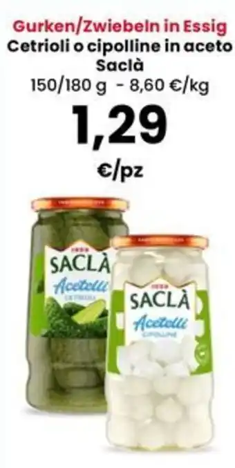 Saclà Acetelli Cetrioli