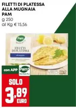 Pam Filetti di platessa alla mugnaia Pam offerta