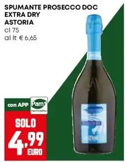 Pam Spumante Prosecco Doc Extra Dry Astoria offerta
