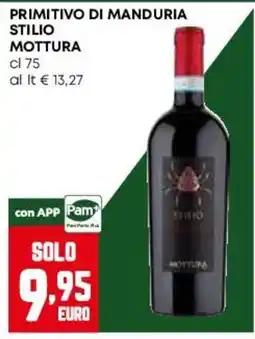 Pam Primitivo di Manduria Stilio Mottura offerta