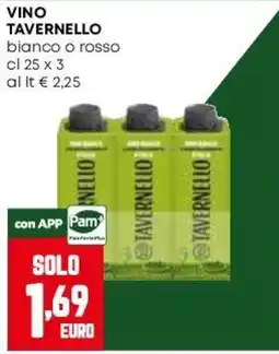 Pam Vino Tavernello offerta