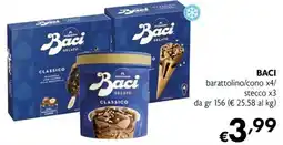 Maxi Supermercati Baci gelato classico offerta