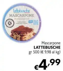 Maxi Supermercati Mascarpone Lattebusche offerta