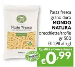 Eurospesa Pasta Fresca Mondo Natura offerta