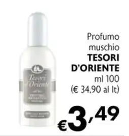 Eurospesa Profumo muschio Tesori d'Oriente offerta
