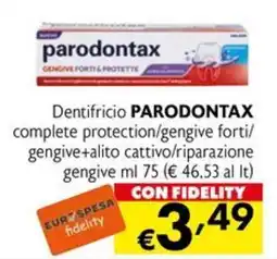 Eurospesa Dentifricio PARODONTAX offerta