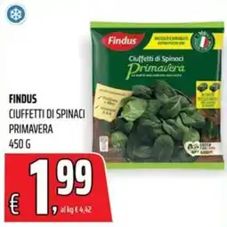 Coop Master Alleanza 3.0 Findus Ciuffetti di Spinaci Primavera offerta