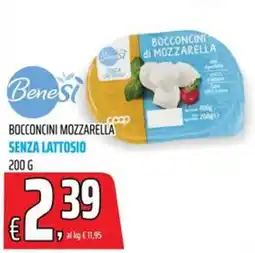 Coop Master Alleanza 3.0 Bocconcini mozzarella senza lattosio offerta